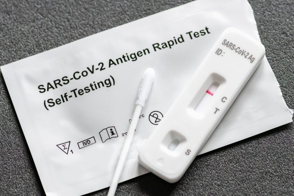 A COVID-19 self-test is a rapid antigen test