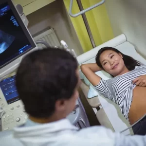 Ultrasound is a non-invasive imaging technique